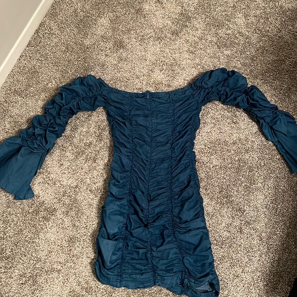 Rouched dress